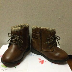 Brown Wonder Nation Boots (size 6)